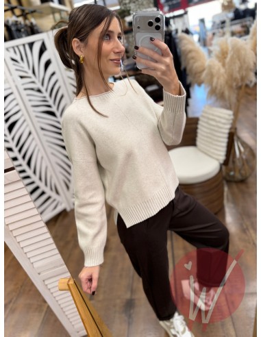 Maglia Camille Beige Melange