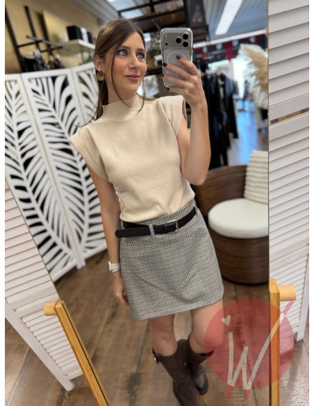 Top Lupetto Hope Beige