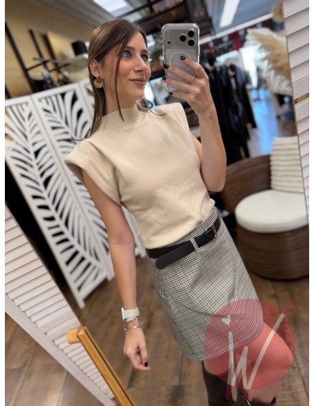 Top Lupetto Hope Beige