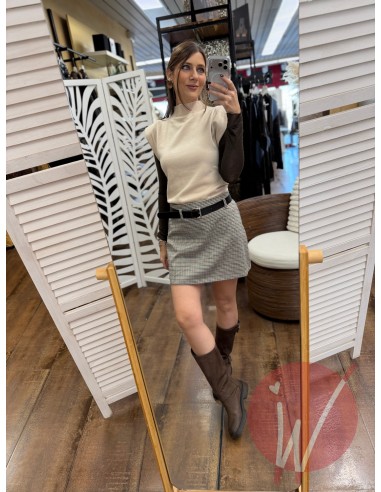 Top Lupetto Hope Beige