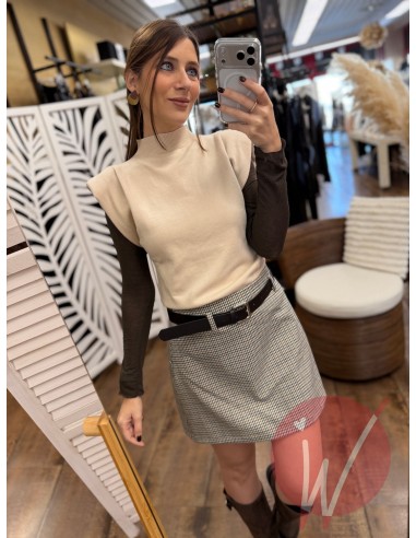 Top Lupetto Hope Beige