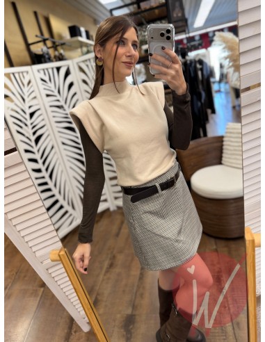 Top Lupetto Hope Beige