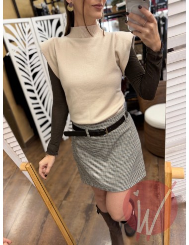 Top Lupetto Hope Beige