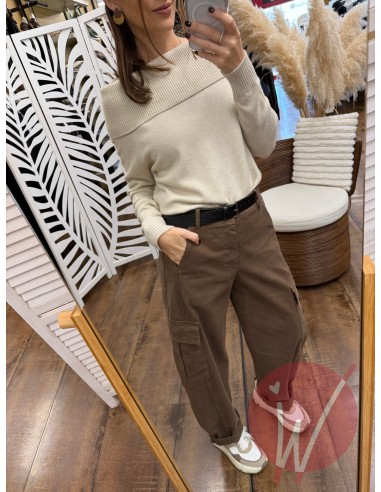 Pantalone Cargo Liverpool Cacao