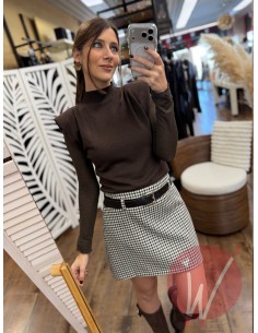 Top Lupetto Hope Moro