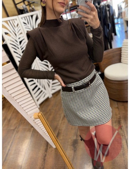 Top Lupetto Hope Moro