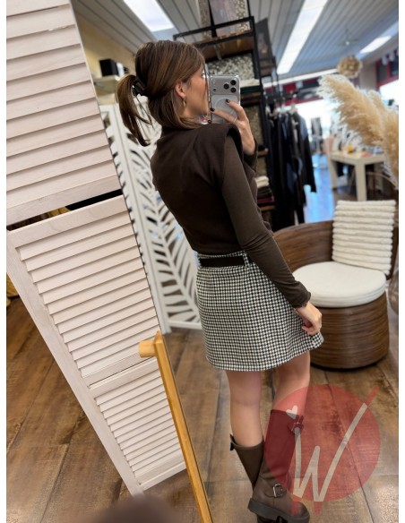 Top Lupetto Hope Moro