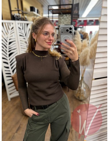 Top Lupetto Hope Moro