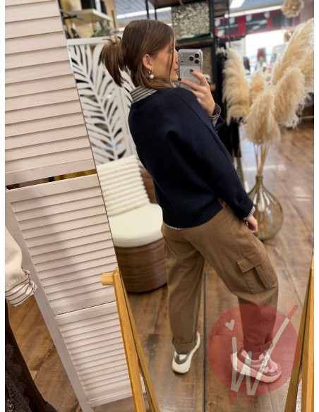 Pantalone Cargo Liverpool Cacao