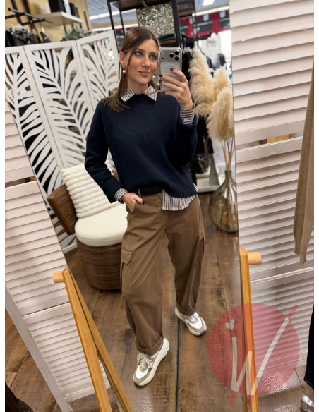 Pantalone Cargo Liverpool Cacao