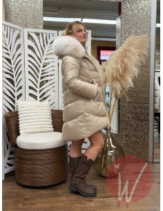 Piumino Courmayeur Beige -... 2