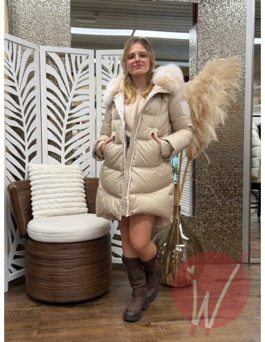 Piumino Courmayeur Beige - FLO&CLO