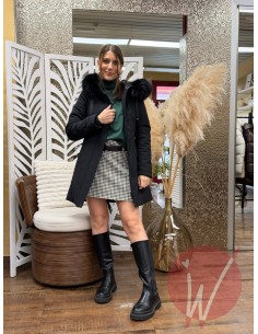 Piumino Cortina Nero