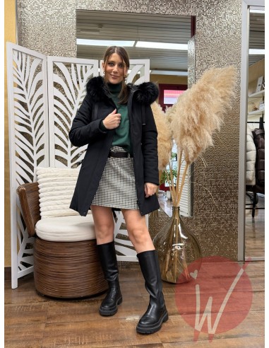 Piumino Cortina Nero