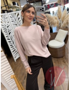 Maglia May Rosa Cipria