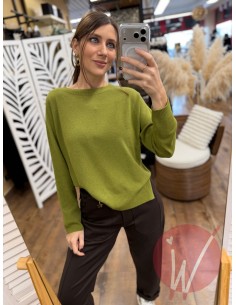 Maglia May Verde Oliva 2