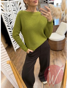 Maglia Spacchi Alma Verde... 2