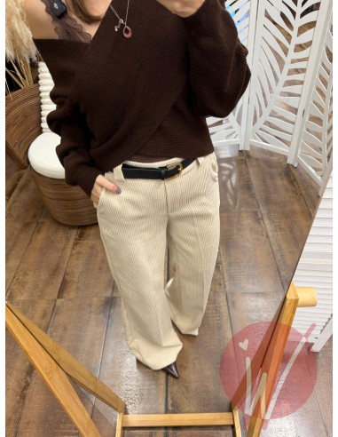 Pantalone Palazzo Toledo Burro