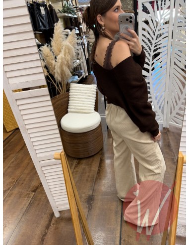 Pantalone Palazzo Toledo Burro