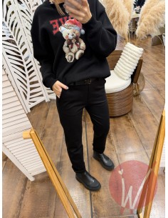 Pantalone Panama Nero 2