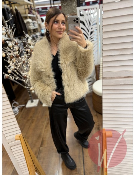 Pantalone Ecopelle Boston Nero