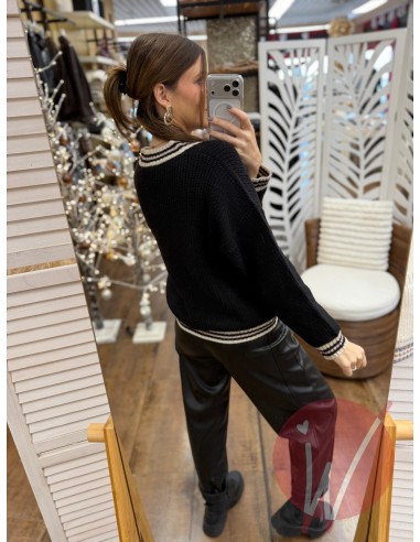 Cardigan Corto Nicole Nero