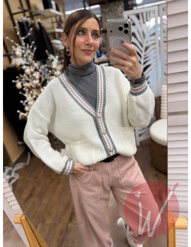 Cardigan Corto Nicole Panna