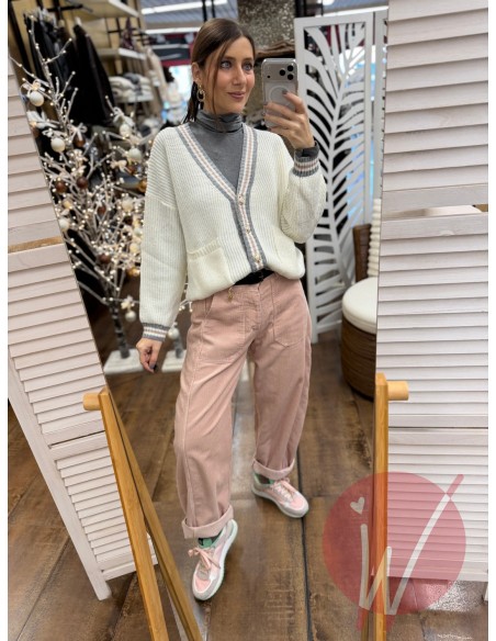 Cardigan Corto Nicole Panna