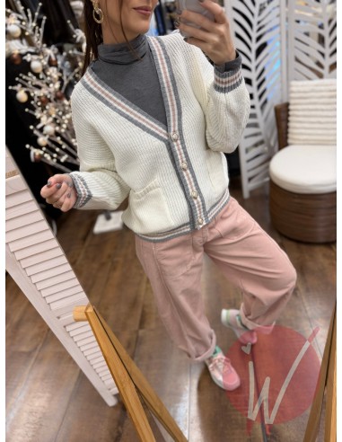 Cardigan Corto Nicole Panna