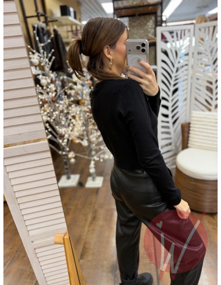 Cardigan Coreana Joy Nero