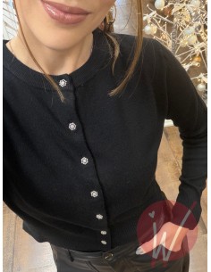 Cardigan Coreana Joy Nero 2