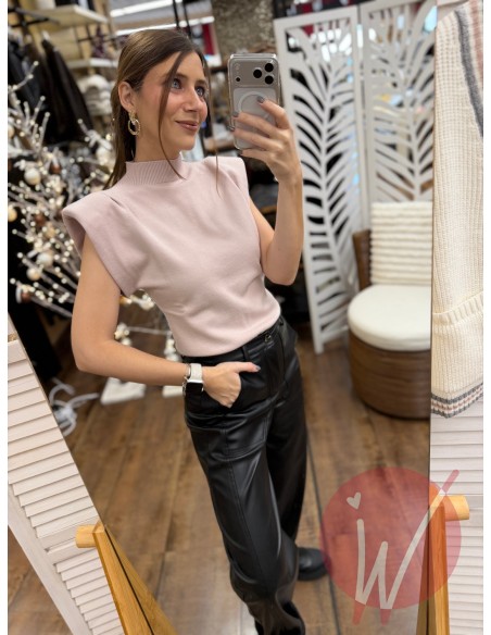 Top Lupetto Hope Rosa Cipria