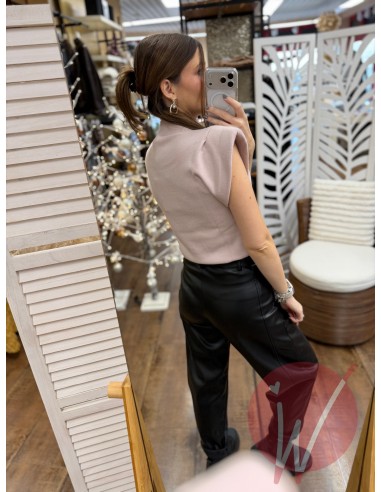 Top Lupetto Hope Rosa Cipria