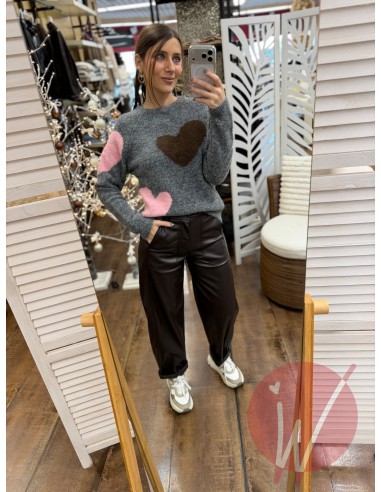 Pull Love Grigio