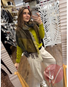 Sciarpa Kiki Verde Oliva