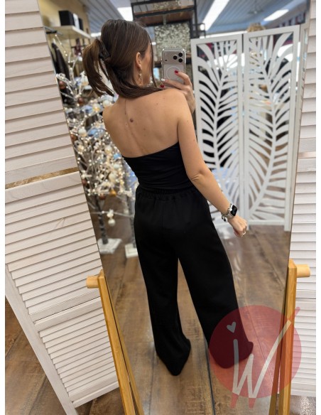 Pantalone Palazzo Paris Nero