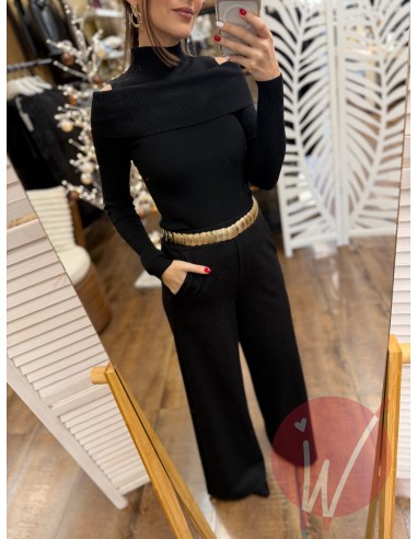 Lupetto CutOut Sophie Nero