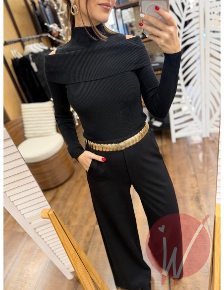 Lupetto CutOut Sophie Nero