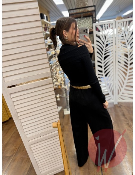 Lupetto CutOut Sophie Nero