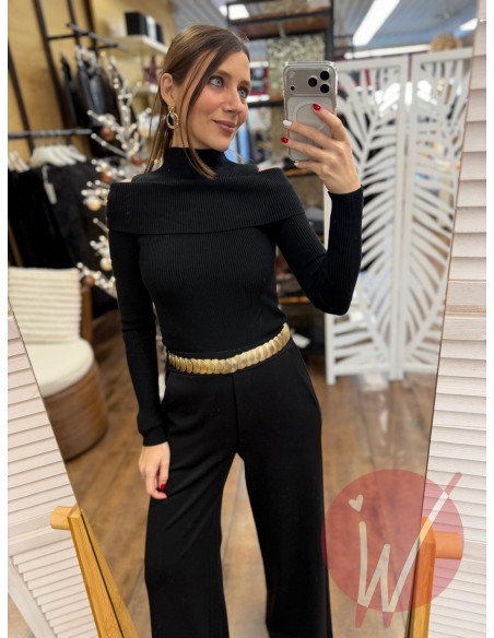 Lupetto CutOut Sophie Nero