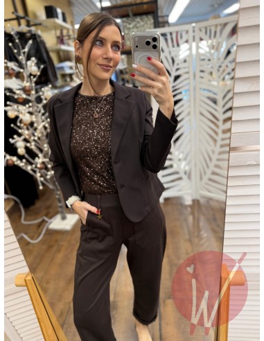 Top Paillettes Thalia Moro