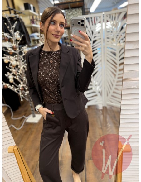 Top Paillettes Thalia Moro