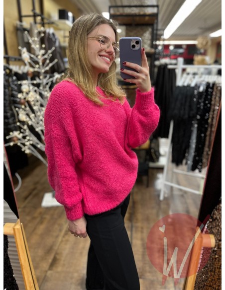 Pull Astrid Fucsia