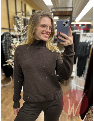 Maglia Micropaillettes Beth Moro