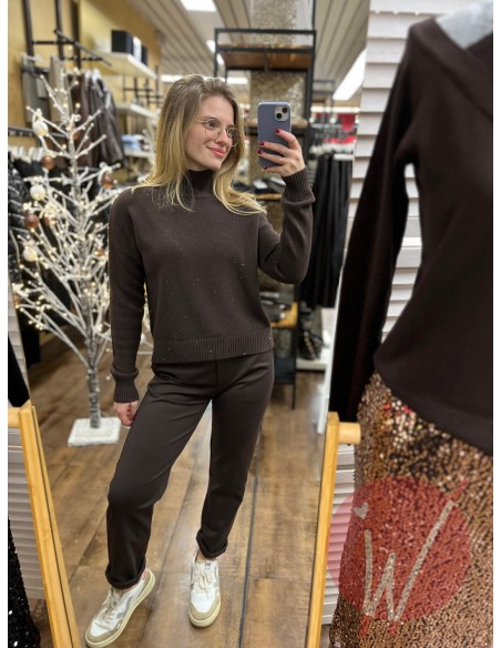 Maglia Micropaillettes Beth Moro