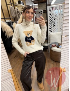 Pull Teddy USA Panna