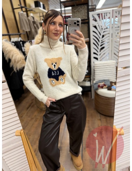 Pull Teddy USA Panna