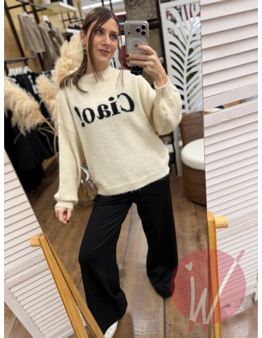 Pantalone Palazzo Paris Nero