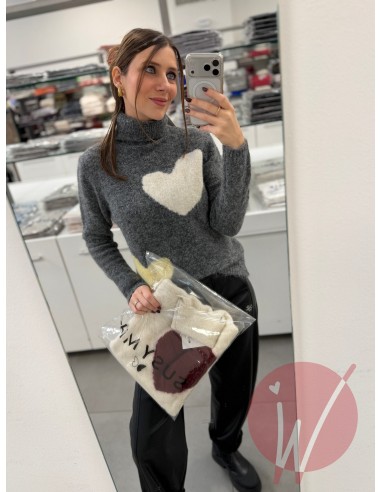 Pull Love Grigio
