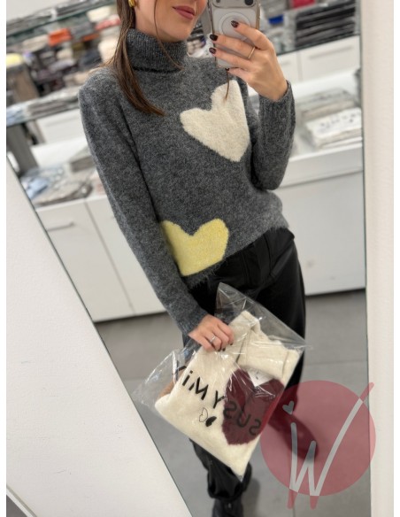Pull Love Grigio